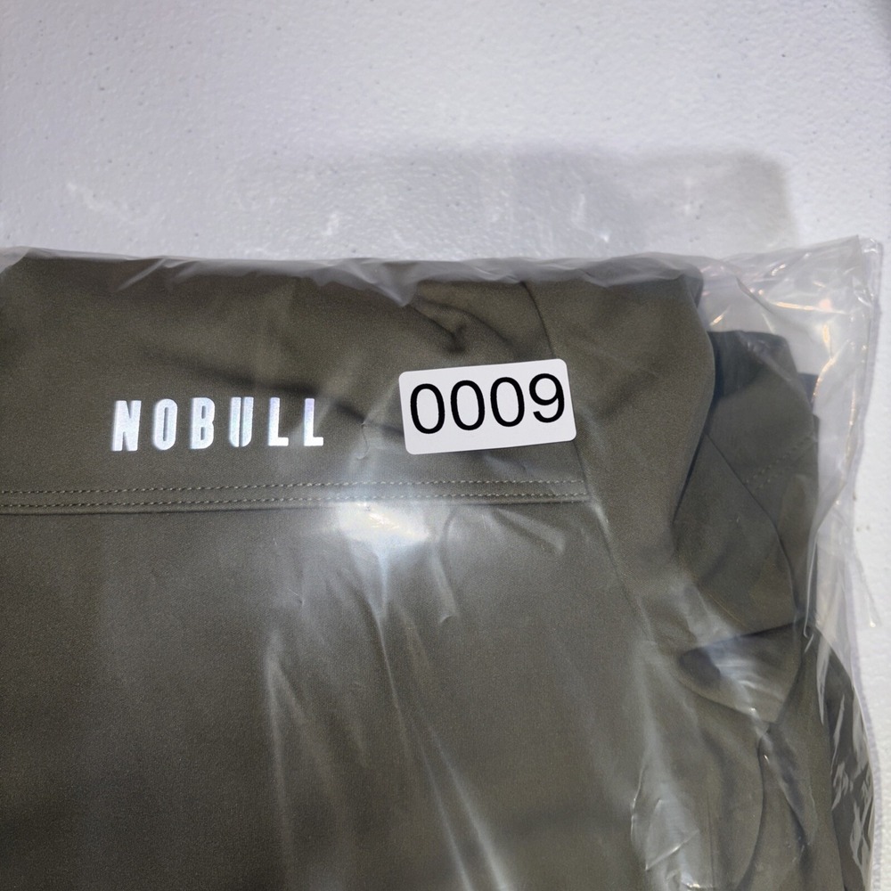 NWT NOBULL Women's Soft Shell Zip Up Jacket - Small - Army Green - Picture 11 of 11